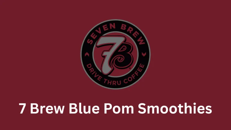 7 Brew Blue Pom Smoothies