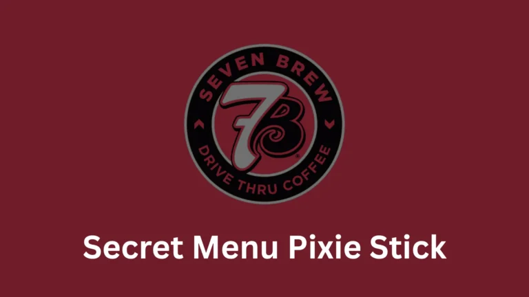 7 Brew Secret Menu Pixie Stick