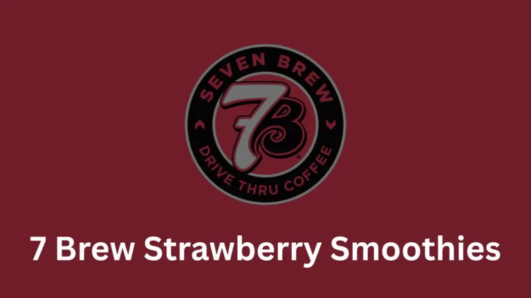 7 Brew Strawberry Smoothies
