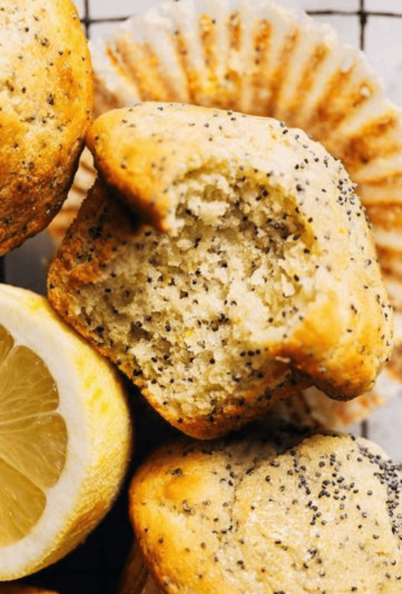 Lemon Poppy Seed Muffin Top